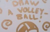 Comment dessiner un volley-ball ! 