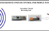 GESTE assistée SWITCH REMOTE CONTROL FOR PEOPLE WITH DISABILITIES