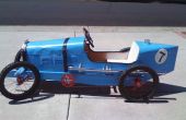 Bugatti a inspiré pédale voiture w/vélo roues