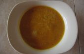 Crème de soupe de courge Butternut au curry