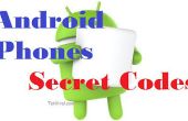 Codes secrets des téléphones Android
