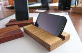 Support de téléphone en bois bricolage