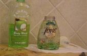 Comment remplir un récipient un savon moussant