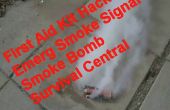 First Aid Kit Hack Comment faire un Signal de fumée Emerg / Smoke Bomb