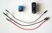 Arduino Nano : Température DHT11 et humidité Instrumentation visuelle avec Visuino