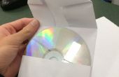 Facilement un morceau de papier CD/DVD Case