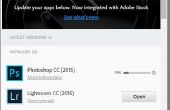 Comment faire reculer à toutes les versions précédentes des applications Adobe Creative Cloud Adobe cc
