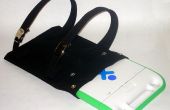 Élégant noir sac à dos de OLPC