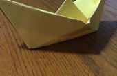 Comment faire un bateau en papier flottant