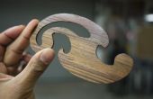Des courbes en bois français - faites à Techshop