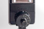 Comment modifier les flash Canon 155 a pour la rendre entièrement manuel