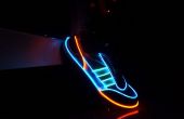 Electro-Luminescent chaussures
