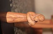Nativité de sculpté main mis en bois Olive de Jérusalem. 