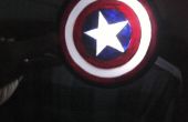 Captain America bouclier lumière