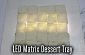 Plateau de Dessert de matrice de LED