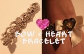 Bow & Bracelet coeur