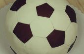 Gâteau délicieux Football