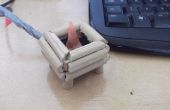 USB Fake Fire Pit dans une boîte en bambou