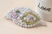 Cadeaux fête des mères-comment faire des feuilles perle perles pinces à cheveux pour les femmes