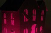 Maison de papier 3D pour la décoration de Halloween