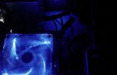 Accueil fait au néon LED pour ordinateur