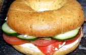 Killer "sandwich" de tomate Bagel