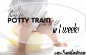 Apprentissage de la propreté – conseils astuces & à Potty Train Your Child dans 1 semaine