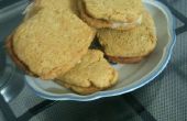 Citron biscuits sandwichs