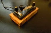Le Locusograph, A Steampunk Telegraph Key Mouse Mod