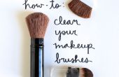 Comment nettoyer vos pinceaux de maquillage