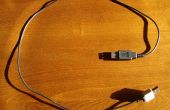 Un câble USB A/mâle