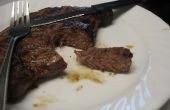 Le parfait Steak sur charbon de bois Grill de cuisson
