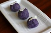 Purple patate boules