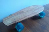 Skateboard de récupération bois