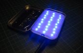 Bleu LED Light Box dans une boîte de Altoids(-like)