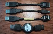 Branchez le câble USB avec d’autres appareils par fil court