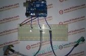 Corps humain Induction alarme basée sur Arduino avec Arduino UNO, Module de capteur infrarouge, Module Buzzer