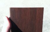 Combo fusil Cabinet/table de chevet de plancher en bambou