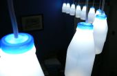 Les bouteilles de lait adressable (éclairage LED + Arduino)