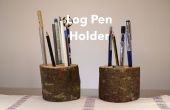 Log Pen Holder