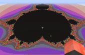 Un arc-en-ciel de fractales dans Minecraft