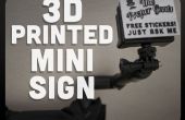 Signe d’imprimés Type GoPro 3D