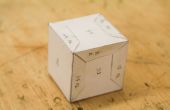 Cube papier parfait : Portant un projet à l’aide de développement des lignes parallèles