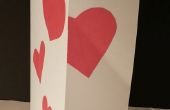 Carte de battement de coeur Valentine Day