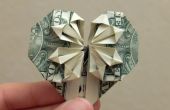 BRICOLAGE Origami argent coeur