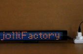 Arduino (SPI) 7 Bi-color LED matrice d’affichage de texte de défilement