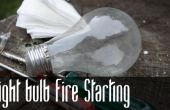 Comment faire pour démarrer un feu avec une ampoule