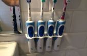 Organisateur de brosse à dents électriques