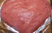 Recette de dessert : Gâteau coeur aux fraises délicieuses