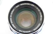 Convertir un Minolta MC Rokkor 55mm f1.7 pour un Canon EOS DSLR